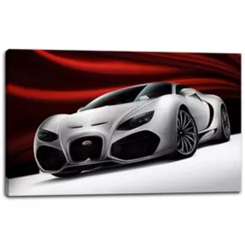 Картина "Бугатти" 60/90 см