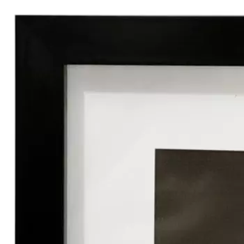 Картина "Букет белые пионы" 35х35(39х39) см