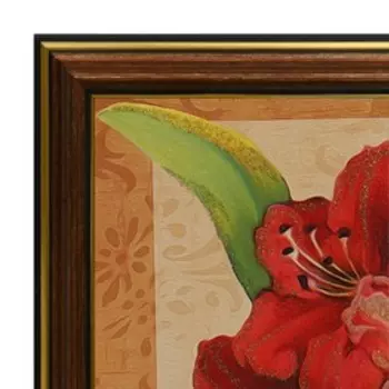 Картина "Букет цветов" 25х25(28х28) см