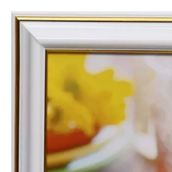 Картина "Букет в корзине" 20х25(23,5х28,5) см