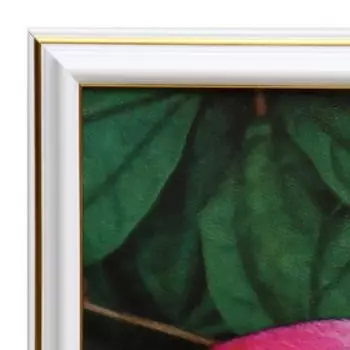 Картина "Цветы" 35х90(39х93) см