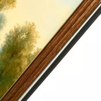 Картина "Дама в царском саду" 35х50 см