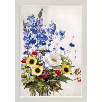 Картина "Дикий сад 2" 50/70 рама 65-А355