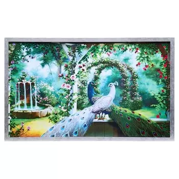 Картина "Два Павлина" 66х106см