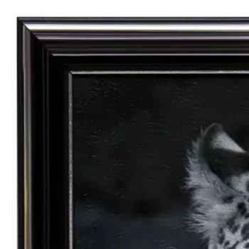 Картина "Гепард" 18х18(21,5х21,5) см