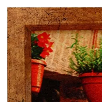 Картина гобеленовая "Улочка" 65*125 см рамка микс