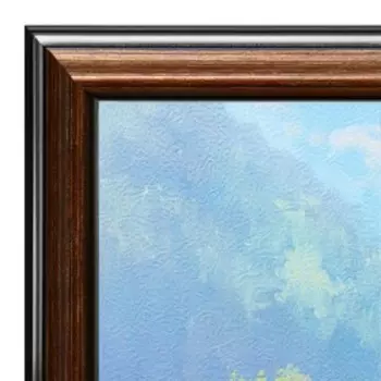 Картина "Горная река" 33х70 (36х73) см