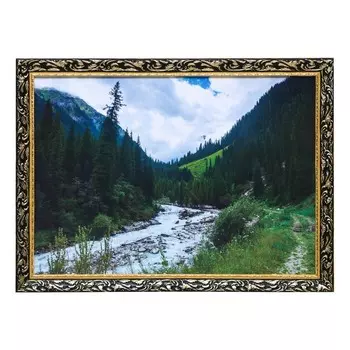 Картина "Горная река" 50*70 см