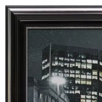 Картина "Город" 18х18(21,5х21,5) см