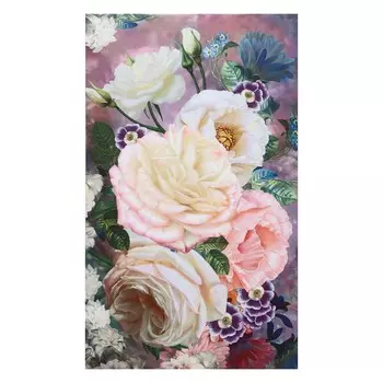 Картина-холст на подрамнике "Букет" 60х100см