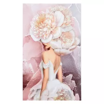 Картина- холст на подрамнике "Фемина-астра" 60*100см