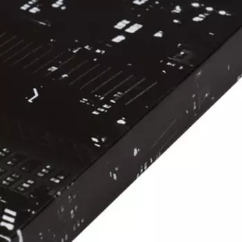 Картина-холст на подрамнике "Город любви" 60х100 см