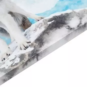 Картина-холст на подрамнике "Волки" 60х100 см