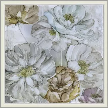 Картина "Карамельная маки" 50/50 рама 45-А355