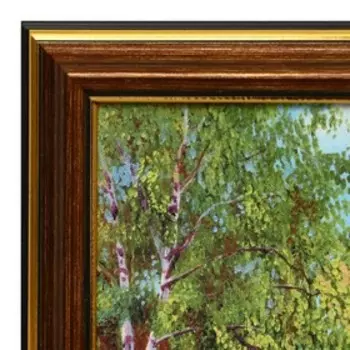 Картина "Колодец" 30х40 (33х43)см