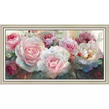 Картина "Коралловый шарм" 50/100 рама 65-008W