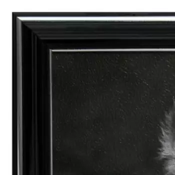 Картина "Леопард" 25х25(28х28) см