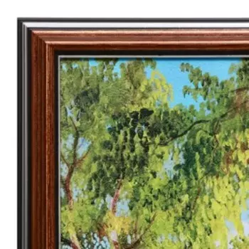 Картина "Лесной ручей" 50х70(53х73) см