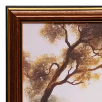 Картина "Лесные ручейки" 50х70(53х73) см