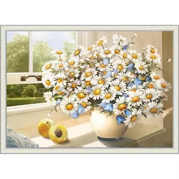 Картина "Летний букет" 40/50 рама 45-А355