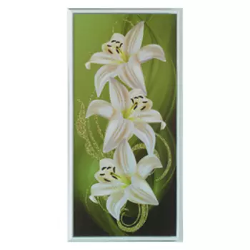 Картина "Лилии" 36*73 см