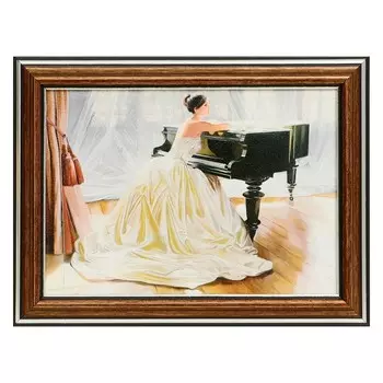 Картина "Мечты о Грее" 16х21 см