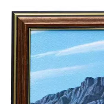 Картина "Медведь" 33х70(36х73) см