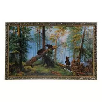 Картина "Медвежата" 68х108см