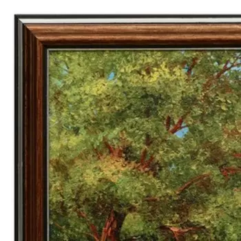 Картина "Мельница" 33х70 (36*73) см