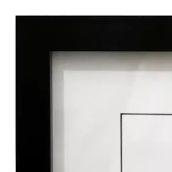 Картина "Мишутка с цветами" 35х35(39х39) см