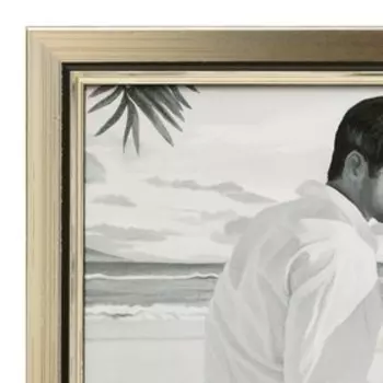 Картина "На берегу" 13х18 (16х21) см