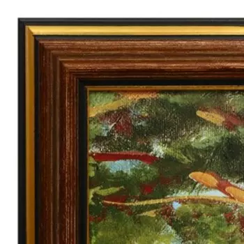 Картина "На берегу" 20х50 (23х53) см