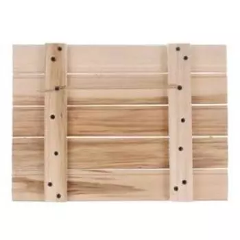 Картина на дереве "Кони в воде" 30х40 см