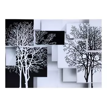 Картина на холсте "Абстракция. Деревья" 50*70 см