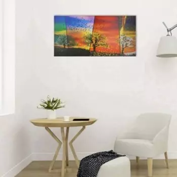 Картина-холст на подрамнике "Фантазия" 50х50 см