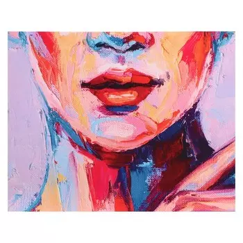 Картина на холсте "Губы" 40*50 см