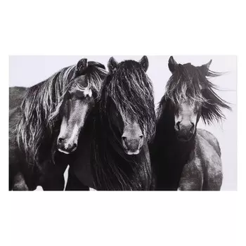 Картина на холсте "Конное трио"
