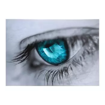 Картина на холсте "Музыка в её глазах" 50*70 см