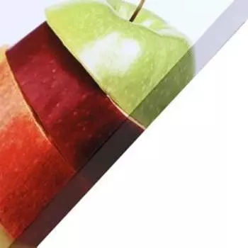 Картина на холсте "Сочные яблочки" 60х100 см