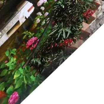 Картина на холсте "Улочки старого города" 60х100 см