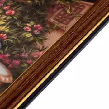 Картина "На отдыхе" 35х28 (38х31) см