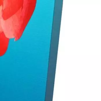 Картина на подрамнике "Леди-попугай" 70*110