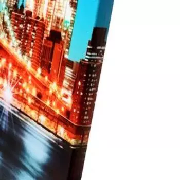 Картина на подрамнике "Ночные огни" 70*110