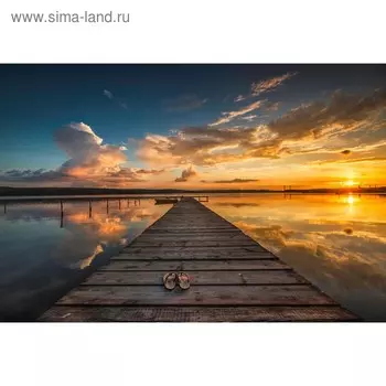 Картина на подрамнике "Пирс" 50*100 см