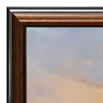 Картина "На волнах" 50х40 (53х43) см