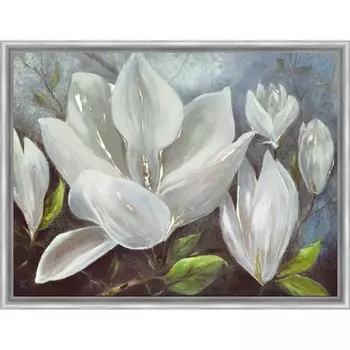 Картина "Нежная магнолия 2" 30/40 рама 45-006