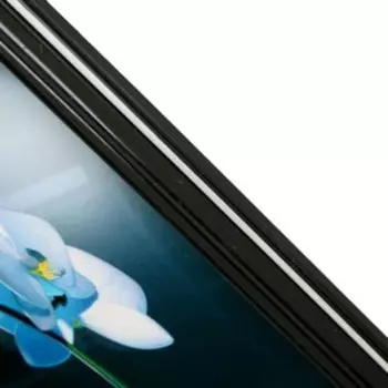 Картина "Орхидея в прозрачной вазе" 23х53см