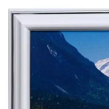 Картина "Озеро в Альпах" 20х25(23х28) см