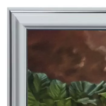 Картина "Пара лебедей" 50х70(53х73) см