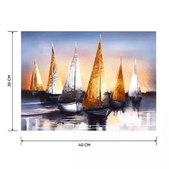 Картина «Парусники», 30 х 40 см